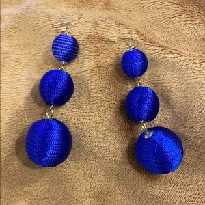 Hanging earrings